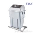 kitchen built-in trash bin single cabinet waste bin